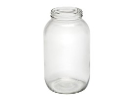 Gast AD563A - 64 oz. Glass jar