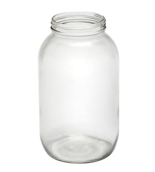 Gast AD563A - 64 oz. Glass jar